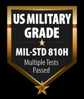 Military grade testing certificate