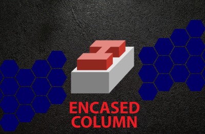 encased column